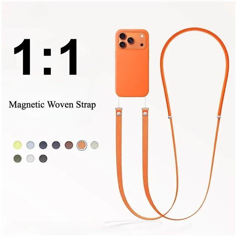 Crossbody Lanyard Neck Strap Case - Для оригинального 1:1 магнитного ремешка через