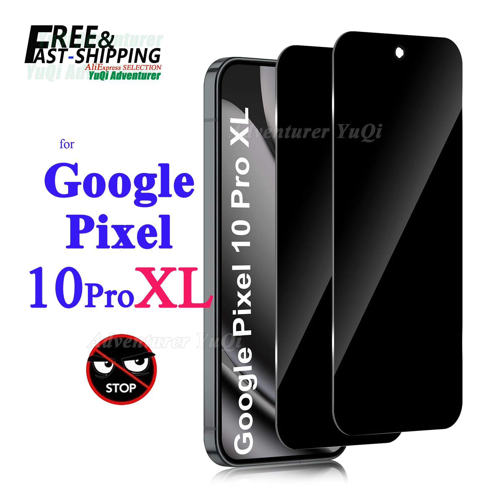 Anti Spy Privacy Glass Case - Защитная пленка для экрана от шпионажа
