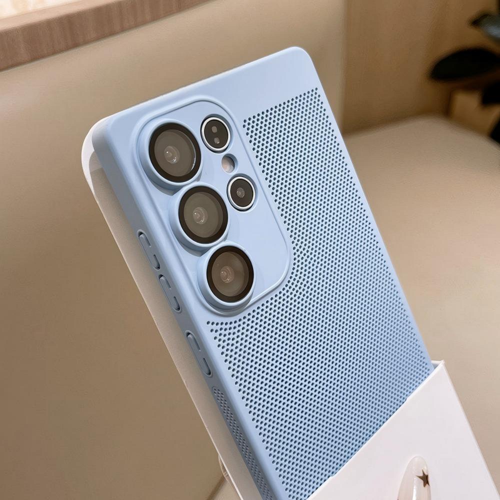 Heat Dissipation Mesh Breathable Case - Тонкий сетчатый дышащий матовый чехол для