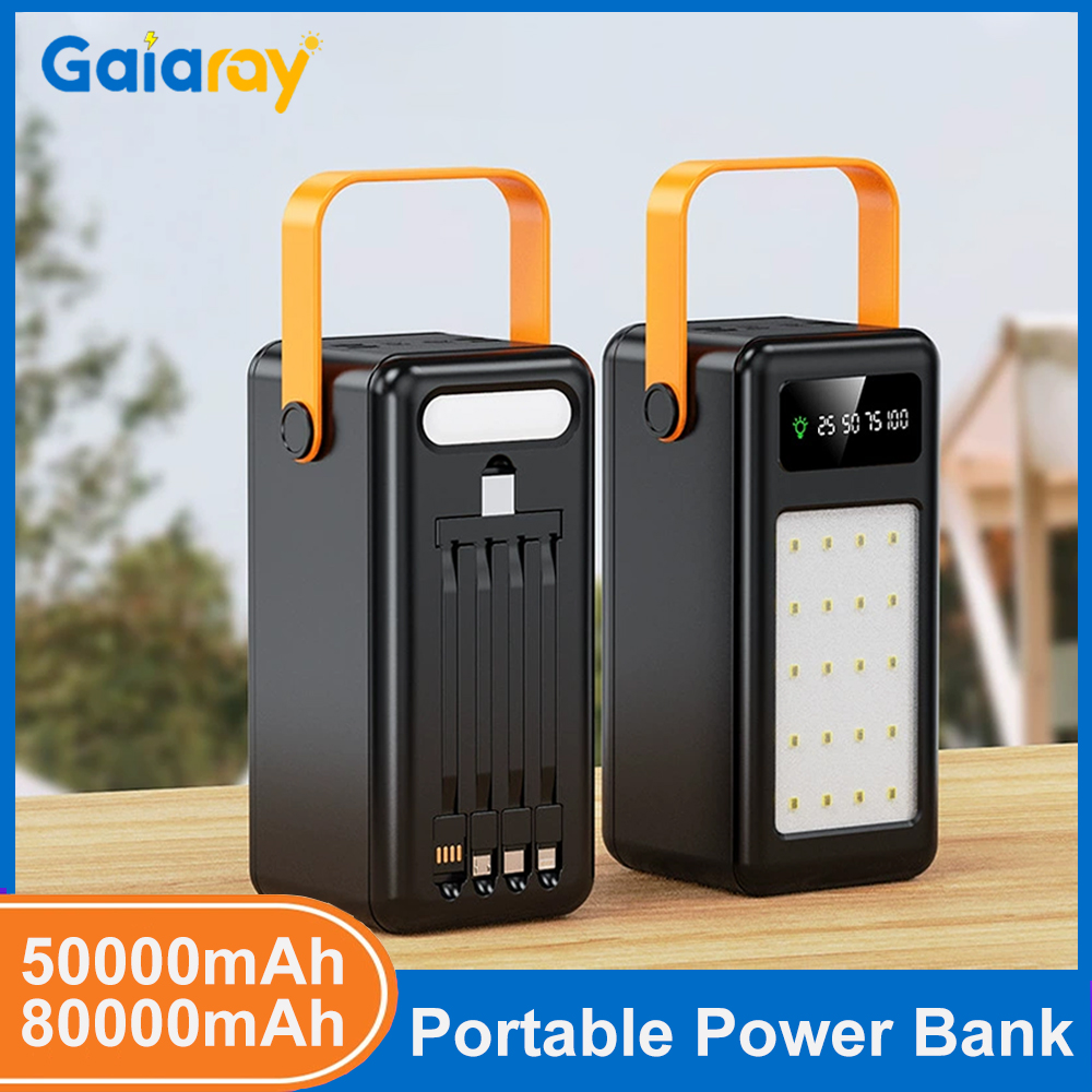 Power Banks - Портативный внешний аккумулятор 50000 мАч /