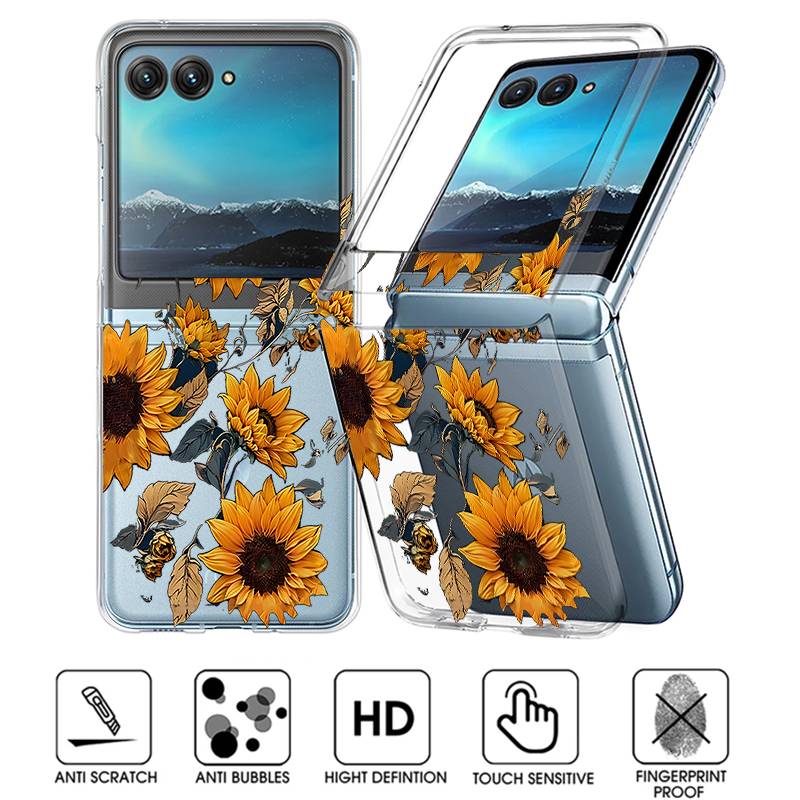 Clear Shockproof Bumper Case - Прозрачный чехол для телефона с рисунком