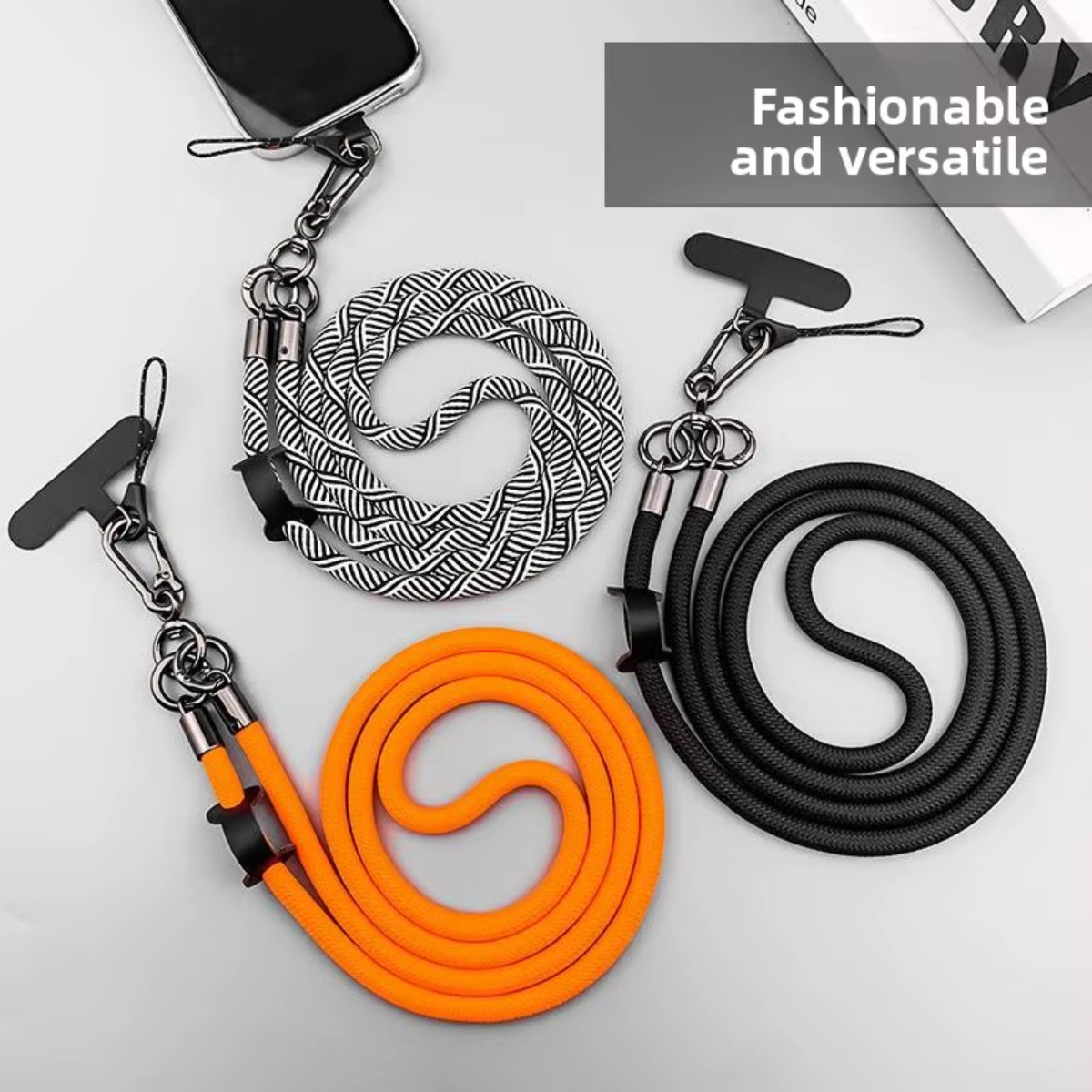 Crossbody Lanyard Neck Strap Case - Универсальный смелый длинный съемный ремешок для
