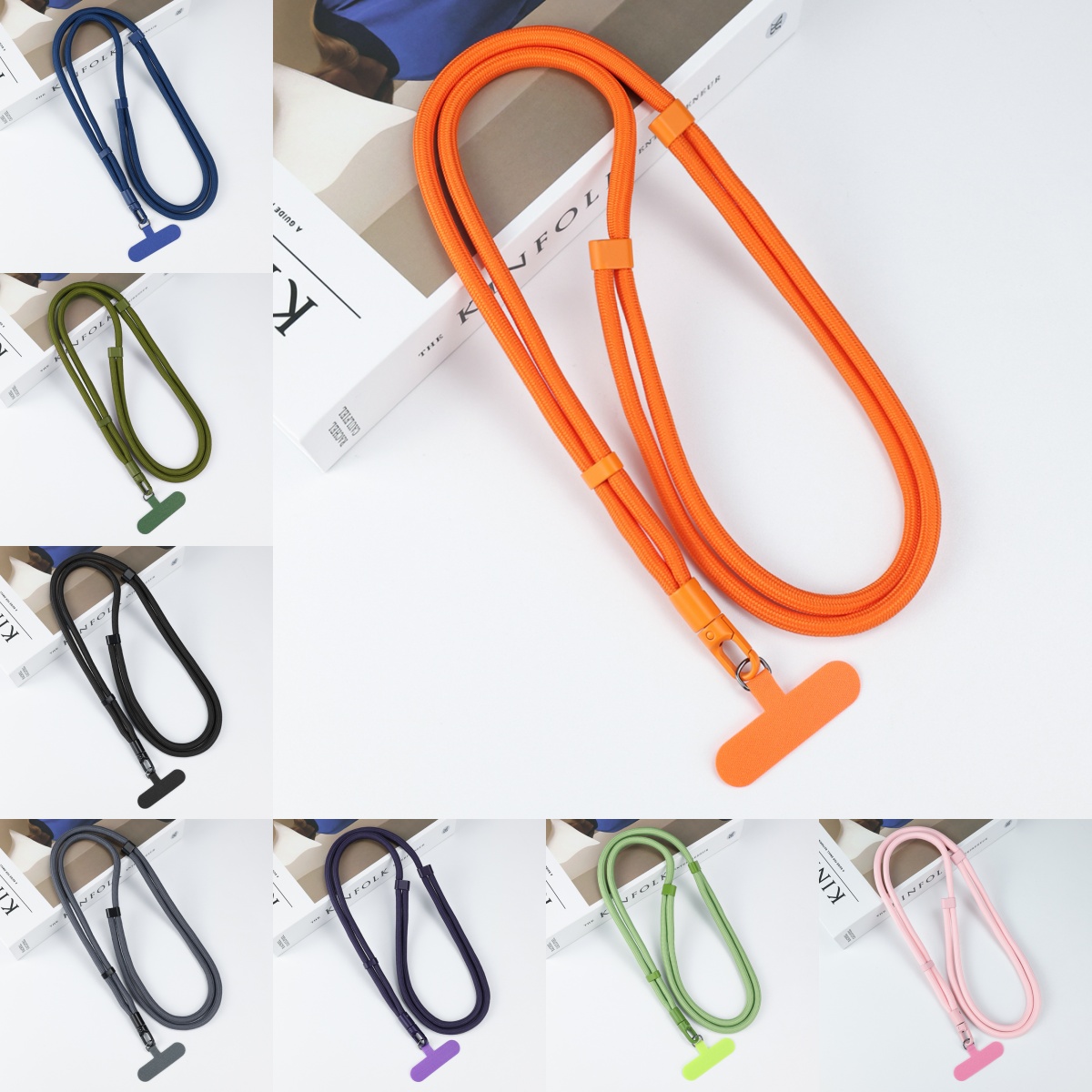 Crossbody Lanyard Neck Strap Case - Универсальный ремешок для телефона с зажимом,