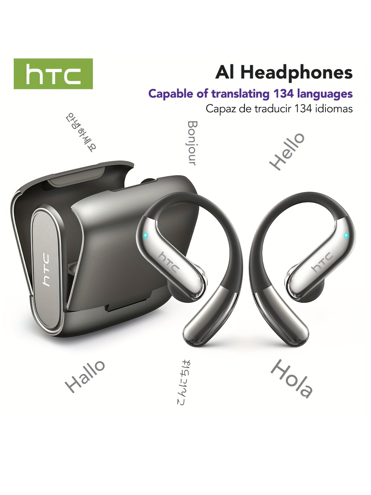 Phone Cases - Bluetooth-наушники с открытыми ушами HTC, 30-часовое