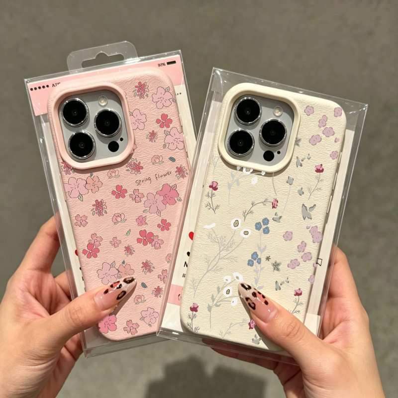 Vintage Floral Pattern Soft Case - Винтажный чехол для телефона с цветочным
