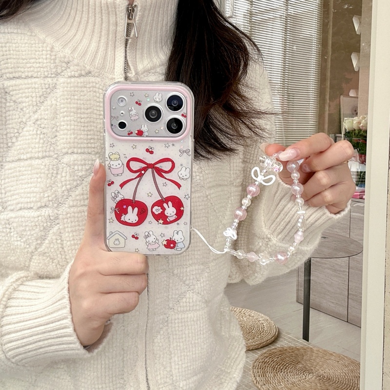 Милый мультяшный чехол для тел – обзор и цена Cute Cartoon Wrist Strap Silicone Case