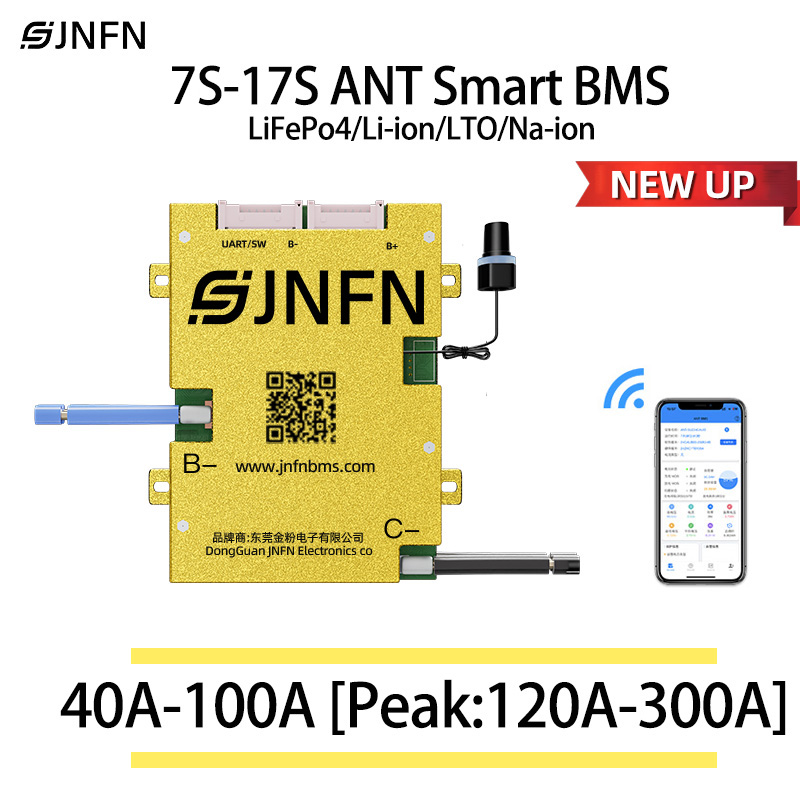 Умная BMS ANT 7S 8S 16S 17S 40 – обзор и цена Power Banks