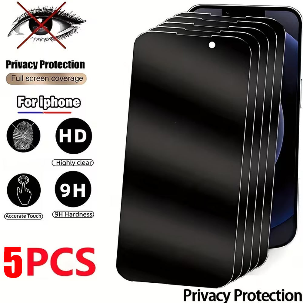 1-5 шт. защитного стекла с ант – обзор и цена Anti Peek Privacy Tempered Glass