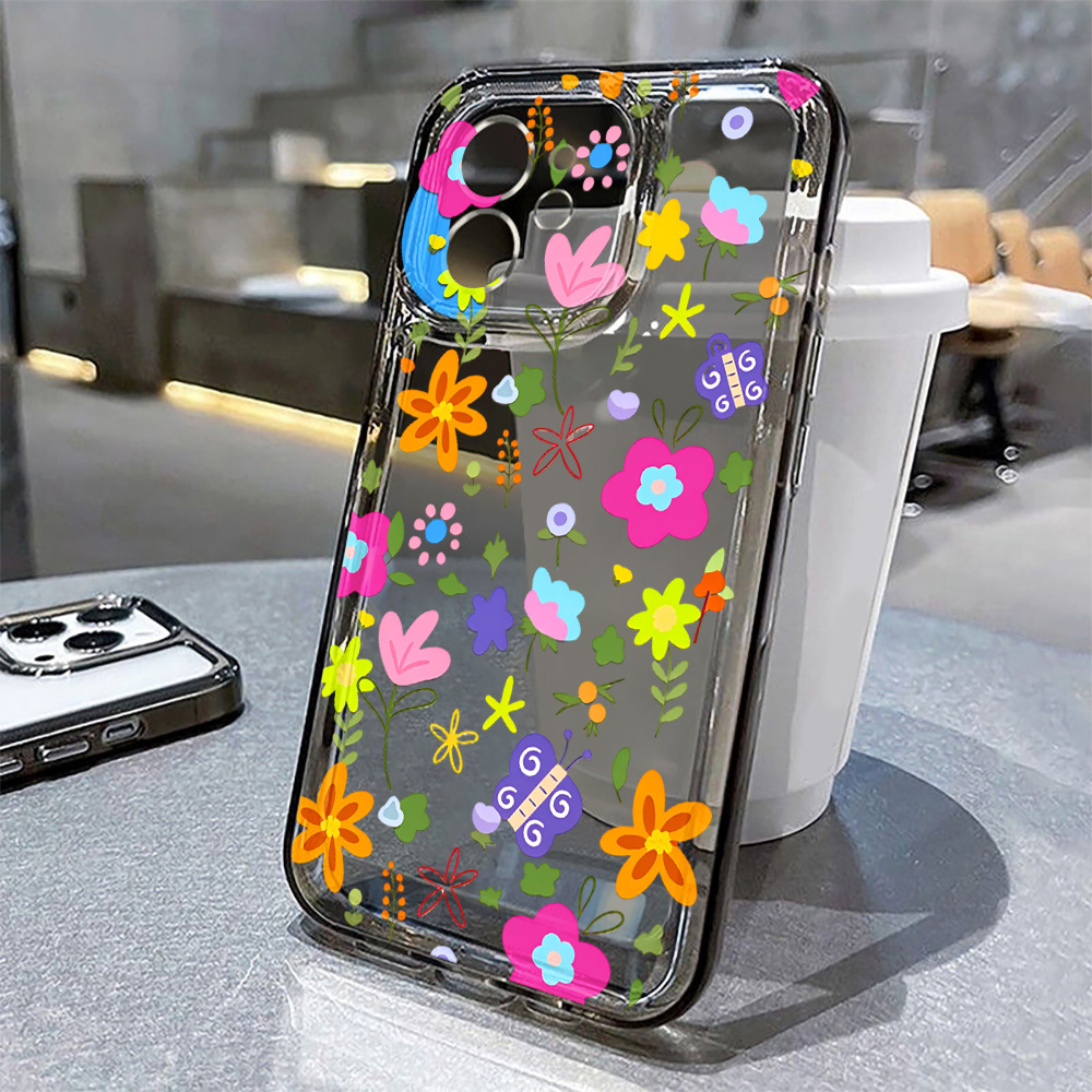 Прозрачный чехол для телефона  – обзор и цена Clear Shockproof Bumper Case