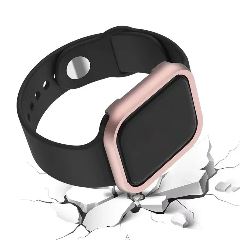Для iWatch SE Series 10 9 8 7  – обзор и цена Metal Bumper Aluminum Frame Case