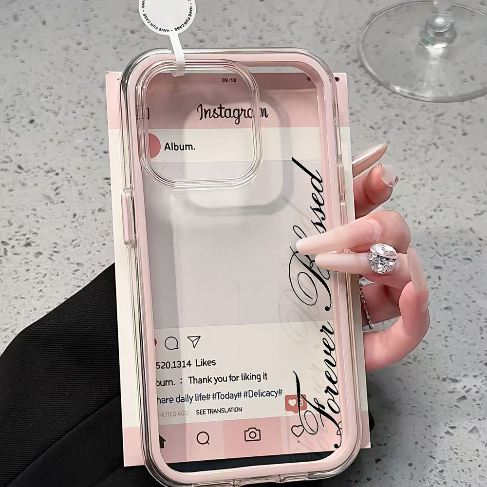 Прозрачный силиконовый чехол F – обзор и цена Clear Shockproof Bumper Case