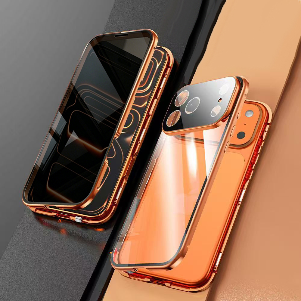 Магнитный чехол из закаленного – обзор и цена Anti Spy Privacy Glass Case