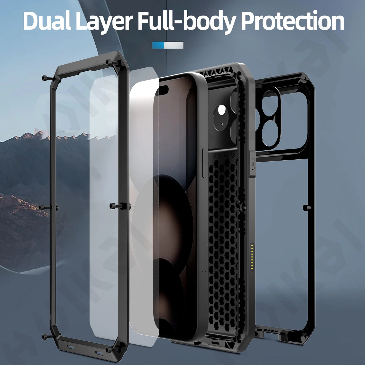 Подходящий чехол для iPhone 18 – обзор и цена Heavy Duty 360 Full Body Protective Case