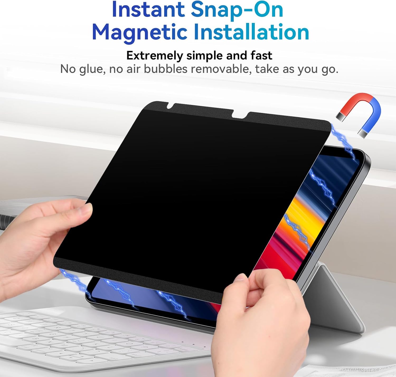 Магнитная защитная пленка для  – обзор и цена Matte Anti Glare Screen Protector