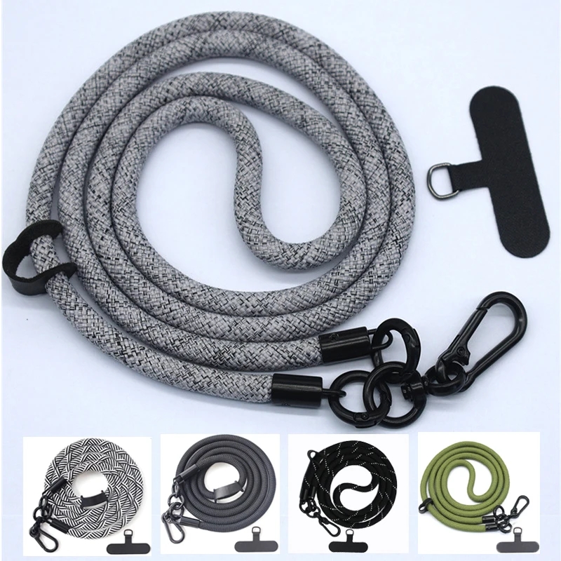 8 мм x 120 см жирный длинный р – обзор и цена Crossbody Lanyard Neck Strap Case