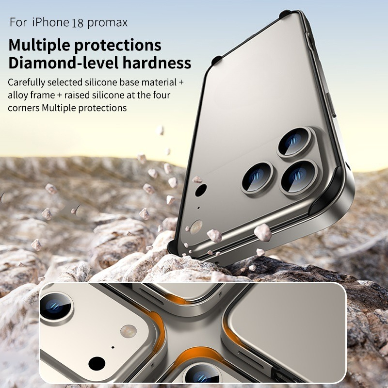 Гибридные силиконовые чехлы с  – обзор и цена Metal Bumper Aluminum Frame Case