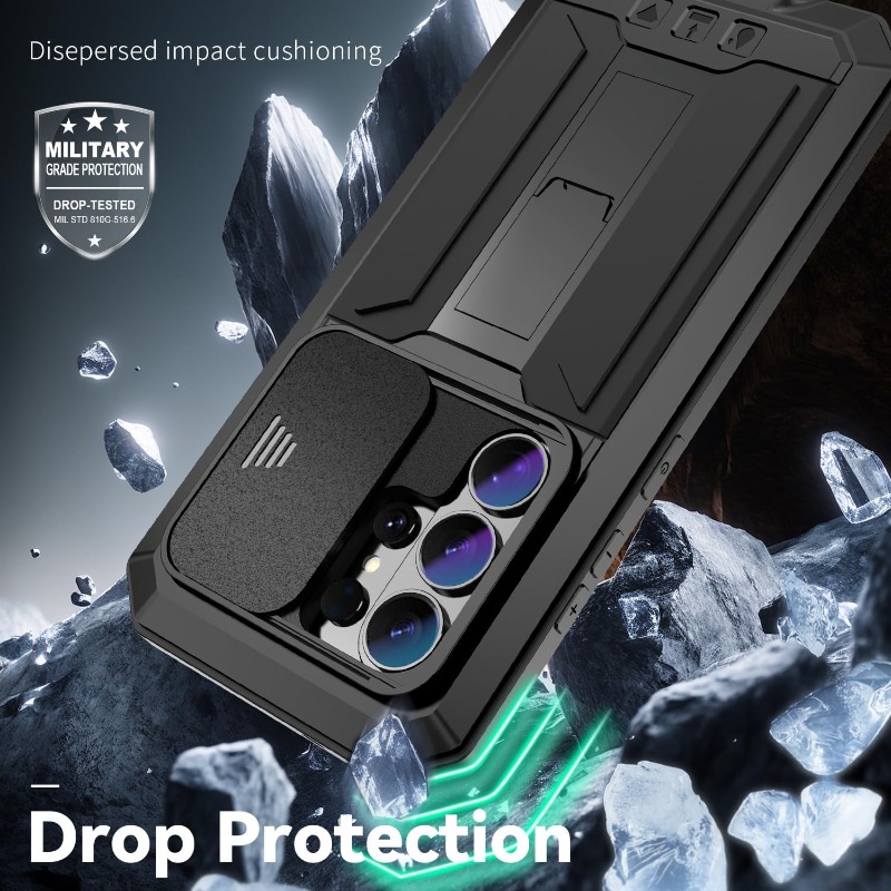 Чехол для Samsung S26 S25 S24  – обзор и цена Heavy Duty 360 Full Body Protective Case