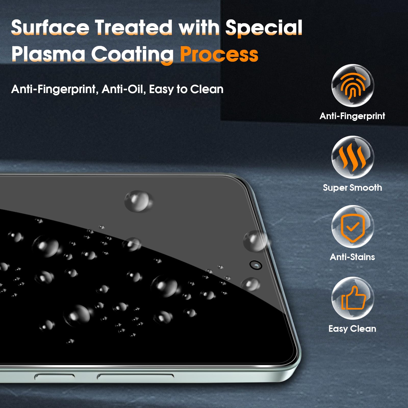 Защитная пленка для экрана от  – обзор и цена Anti Spy Privacy Glass Case