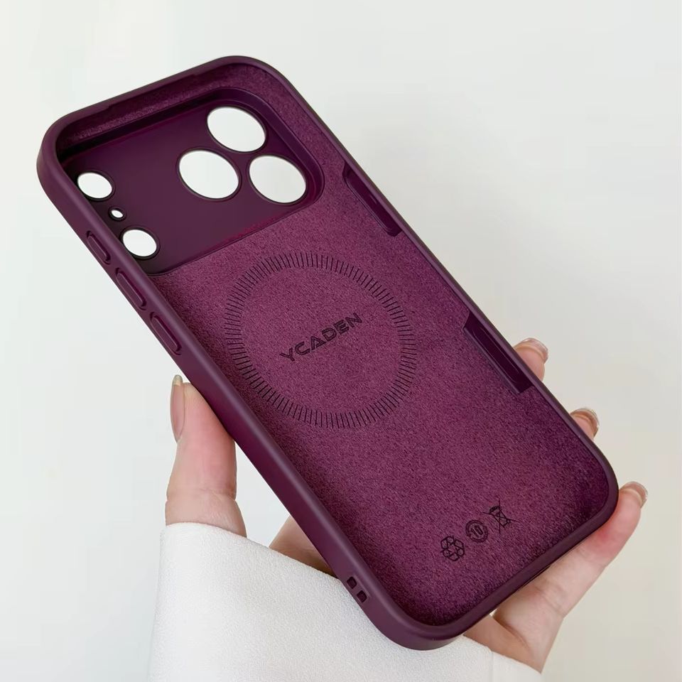 Оригинальный чехол из жидкого  – обзор и цена Liquid Silicone Magnetic Phone Case