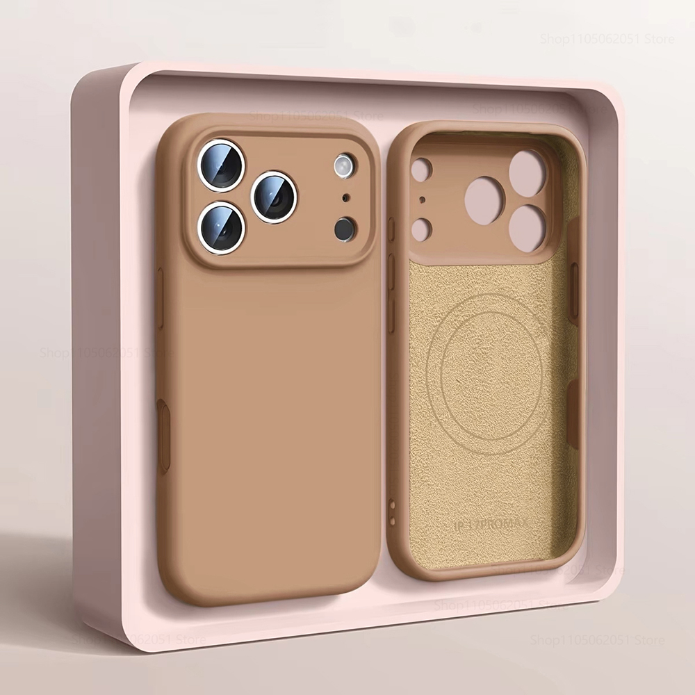 Магнитный чехол Magsafe для iP – обзор и цена Liquid Silicone Magnetic Phone Case