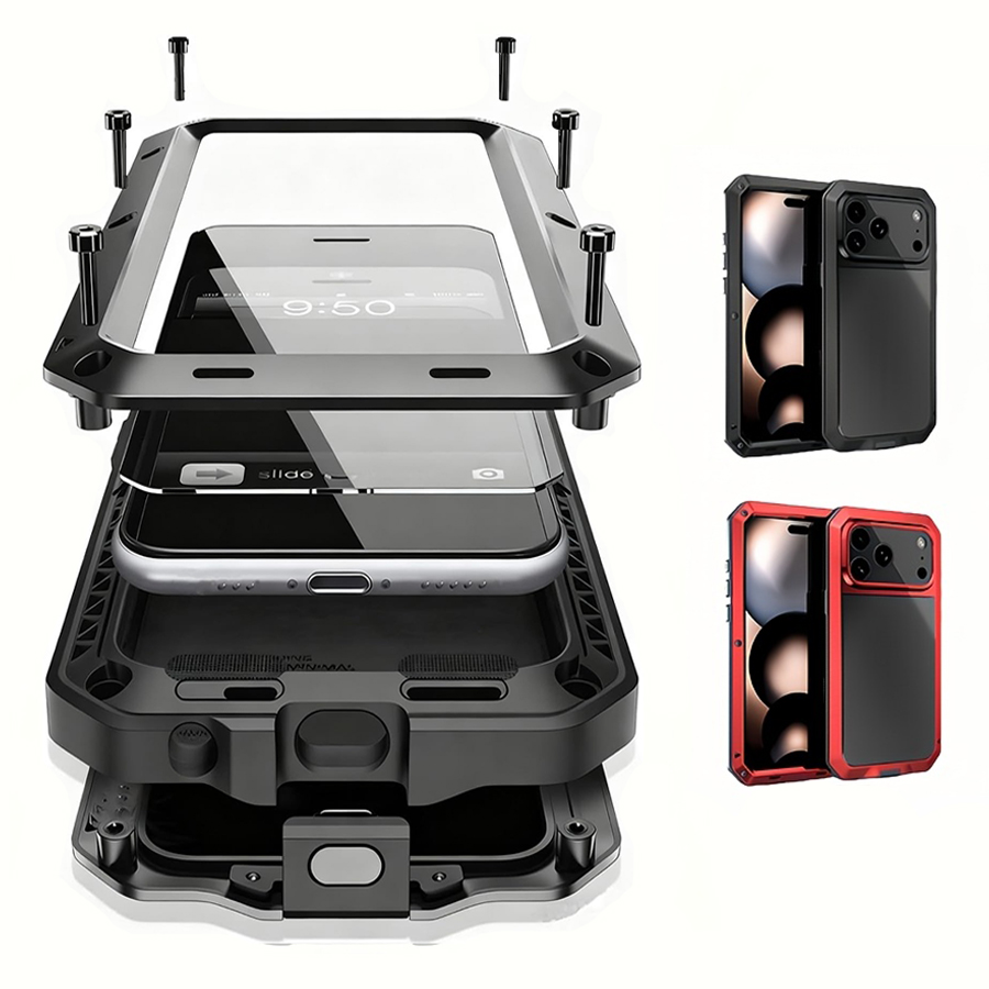 Прочный металлический защитный – обзор и цена Heavy Duty 360 Full Body Protective Case